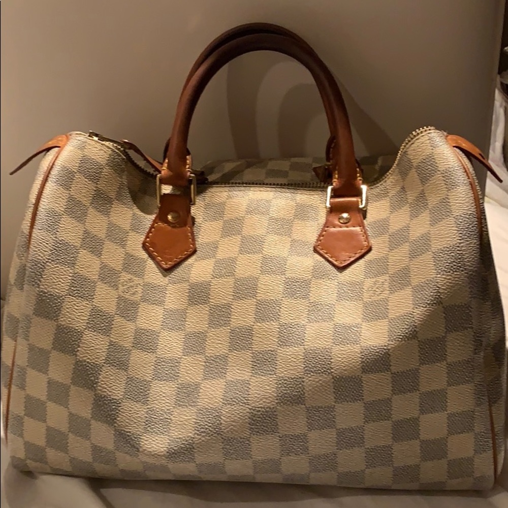 Louis Vuitton Damier Azur Canvas Speedy 30